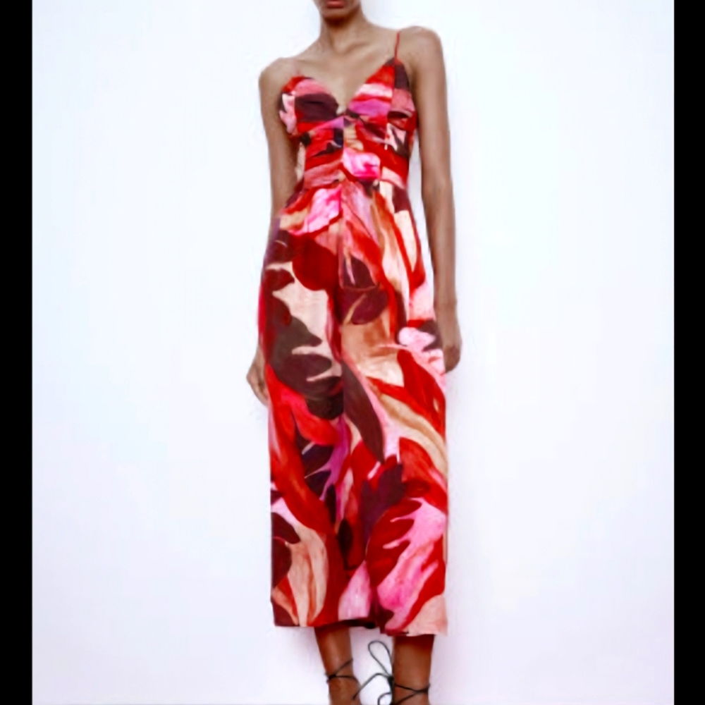 ‼️$OLD‼️H&M Summer midi dress - Picture 1 of 9